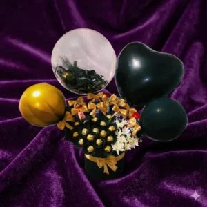 starry night golden & mars chocolate hatbox (copy)