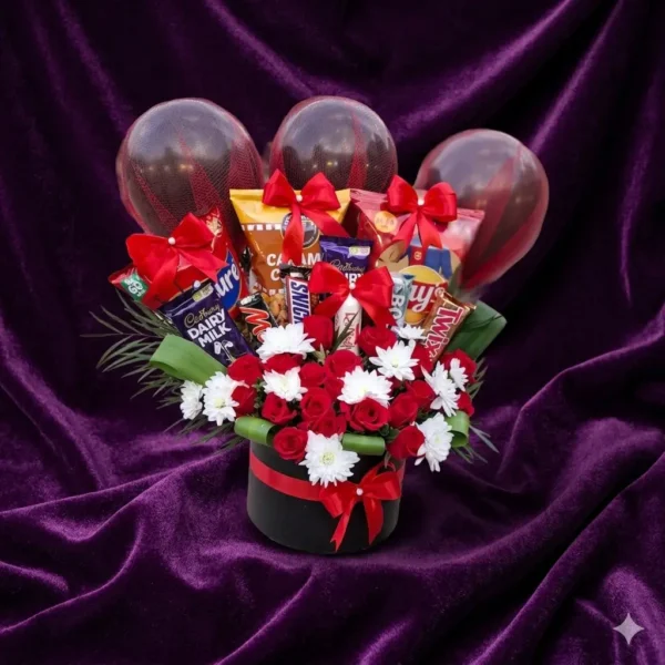 crimson royale sweet & savory celebration hamper