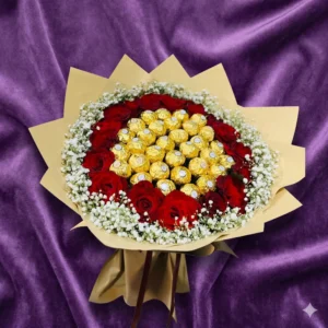 velvet crimson cadbury heart box (copy)