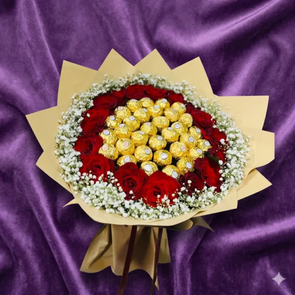 velvet crimson cadbury heart box (copy)