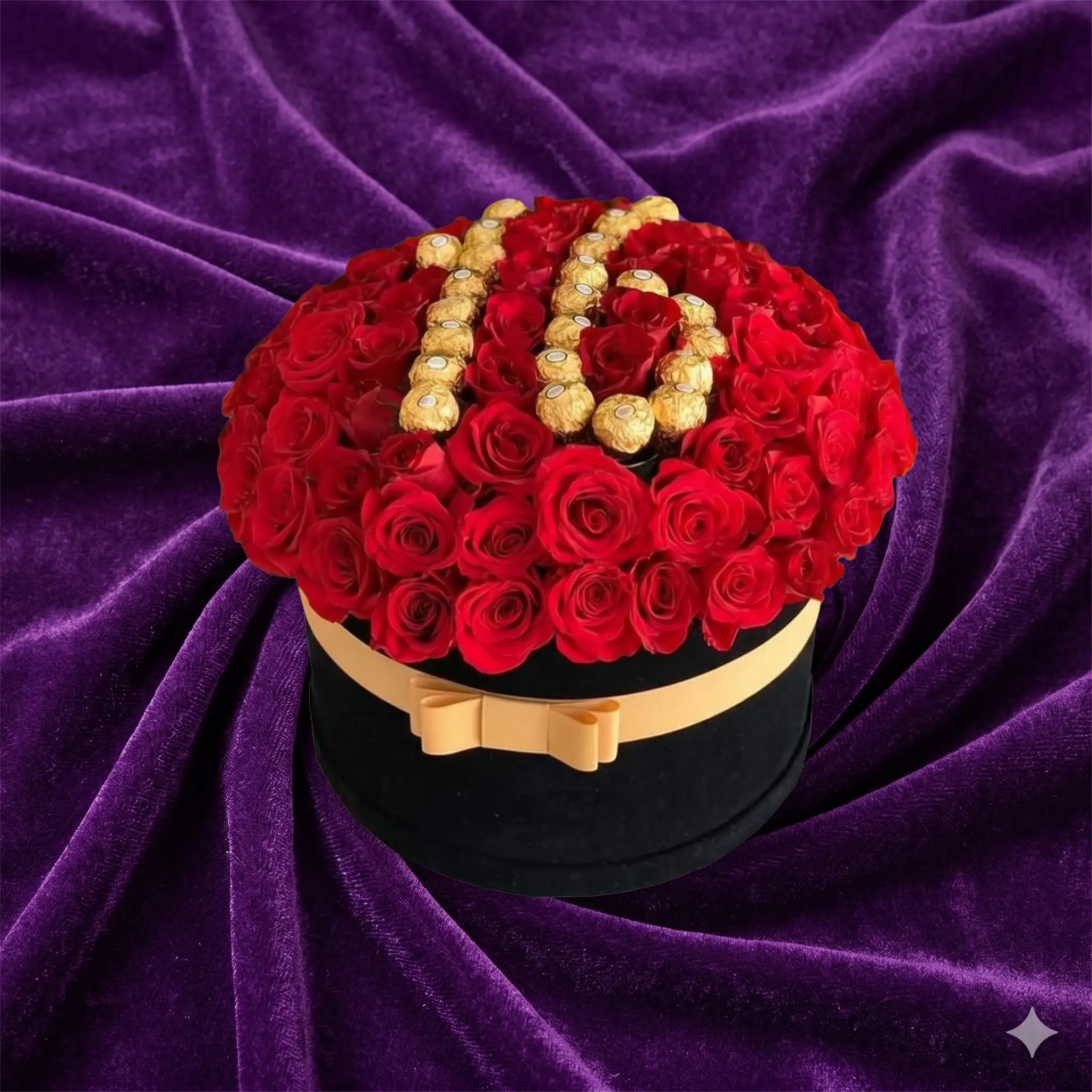 sweet luxe numbered rose box