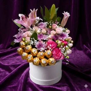 sweet apology floral & treat gift box (copy)