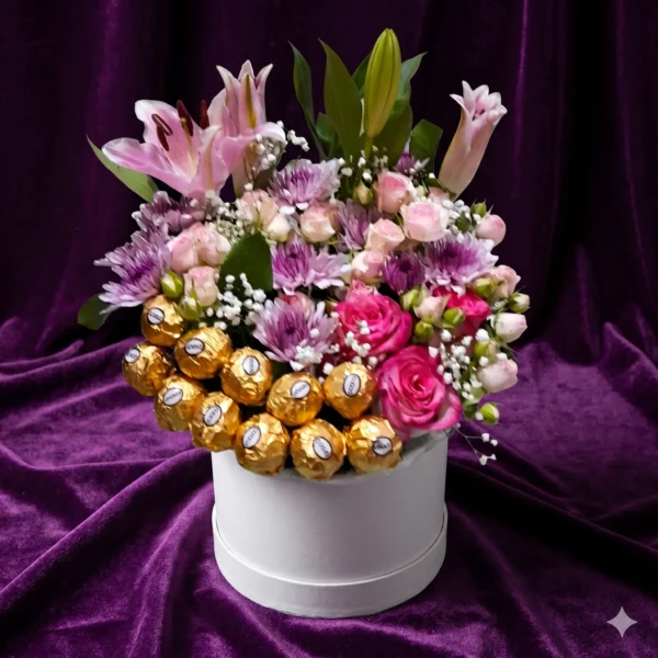 sweet apology floral & treat gift box (copy)