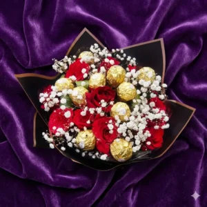 golden majesty chocolate & blossom hamper (copy)