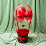 whimsical ivory blossom hot air balloon box (copy)
