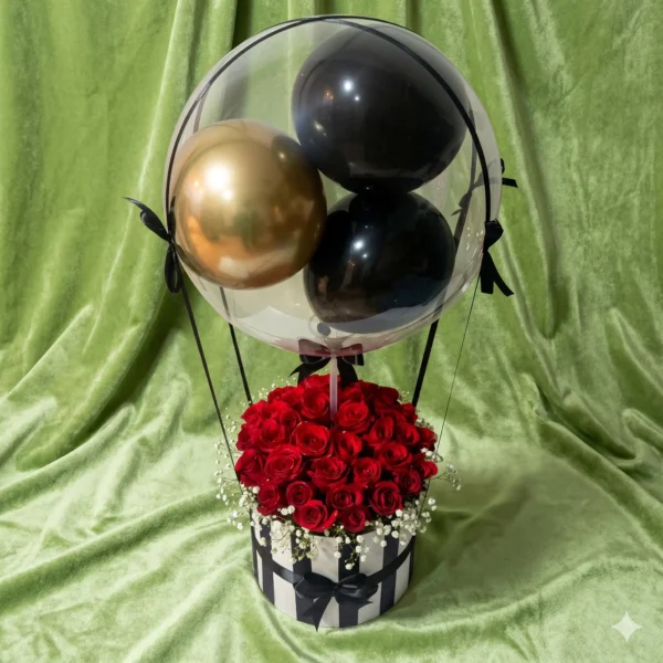 royal purple blossom & truffle hot air balloon box (copy)