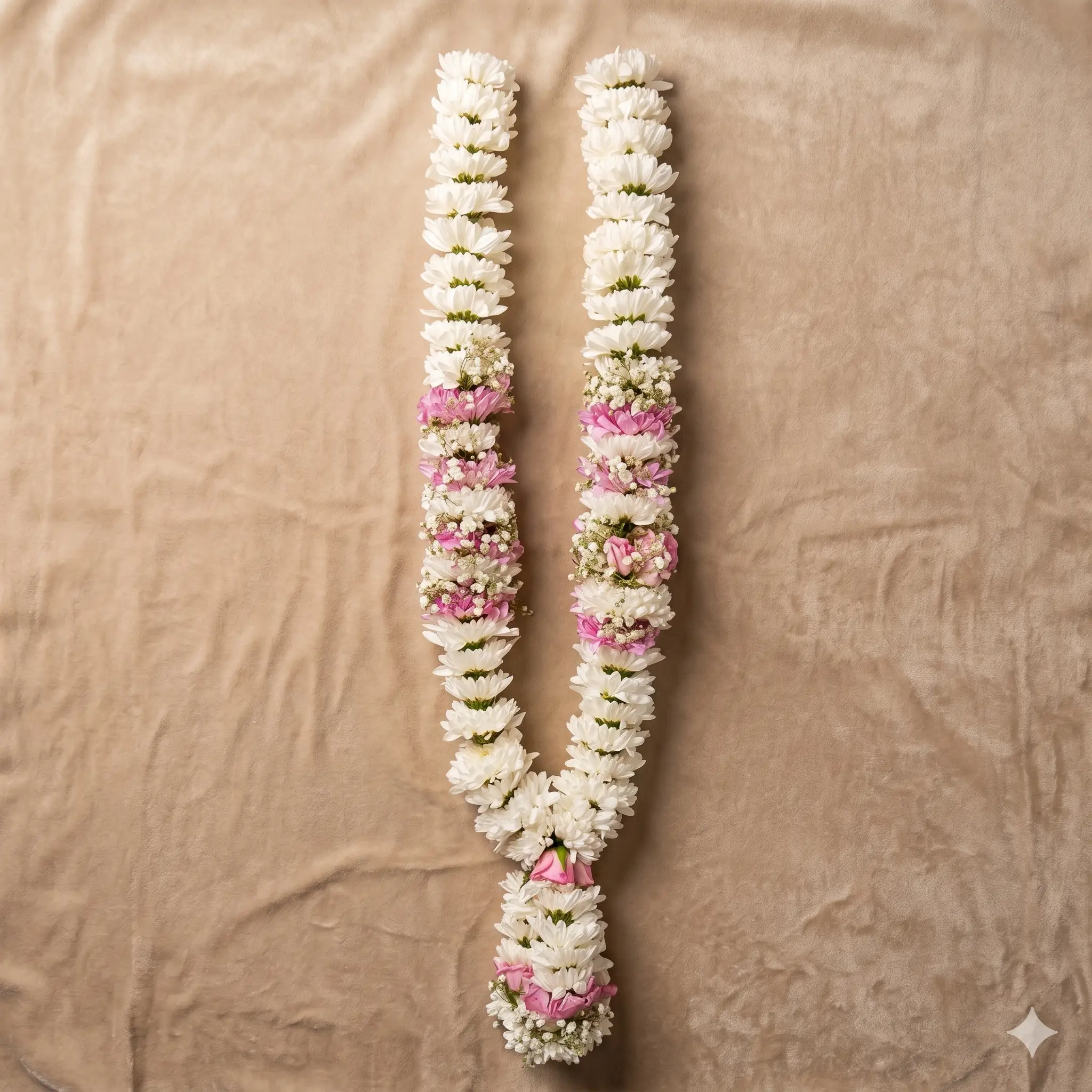 blush orchid & pearled ivory bridal flower jewellery set (copy)