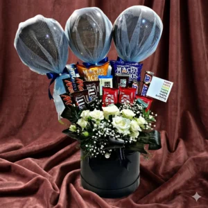 premium eid mubarak chocolate & balloon gift hamper (copy)