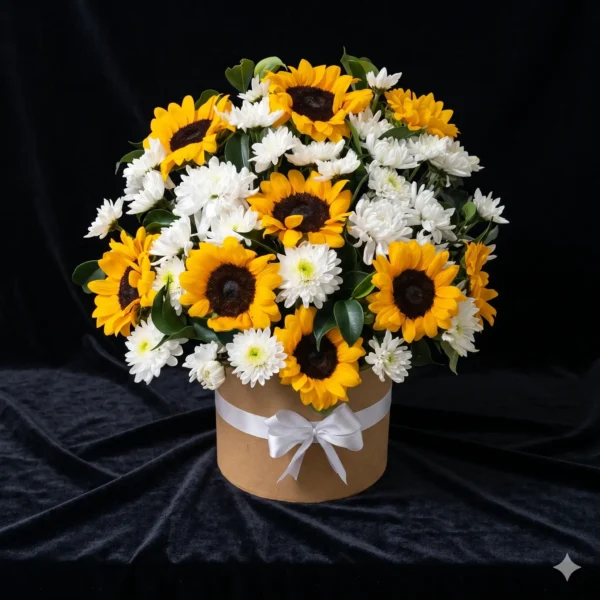 sunflower boquet (10)