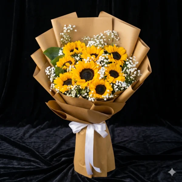 sunflower boquet (11)
