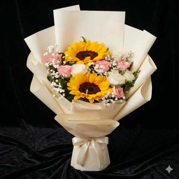 sunflower boquet (13)