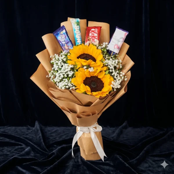 sunflower boquet (15)