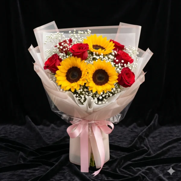 sunflower boquet (16)
