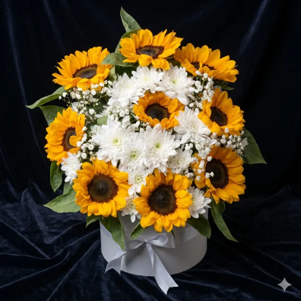 sunflower boquet (18)
