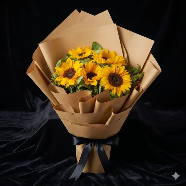 sunflower boquet (2)