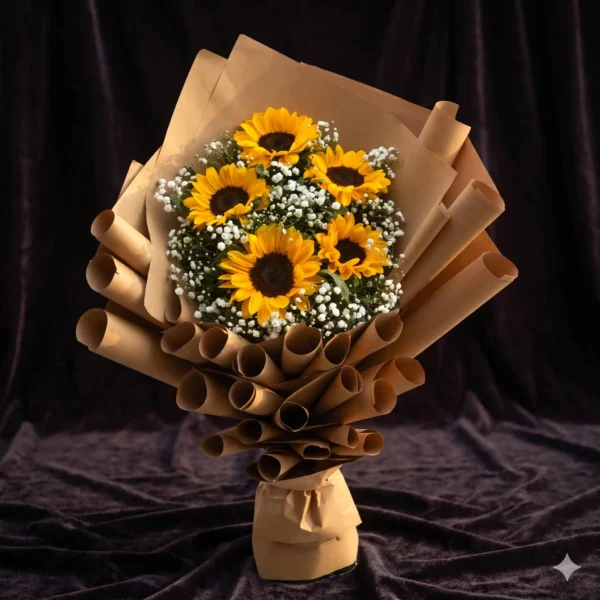sunflower boquet (3)