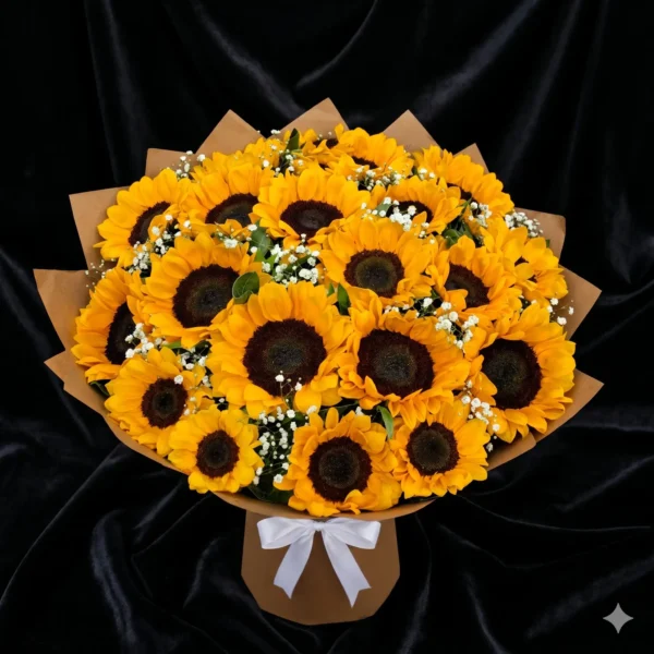 sunflower boquet (4)