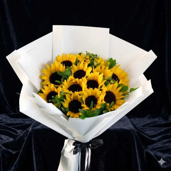 sunflower boquet (5)