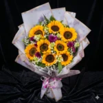 sunflower boquet (6)